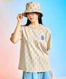  Áo Phông MLB Classic Monogram Full-Panel Pattern Short-Sleeve T-Shirt BOS (L.Sand) 3ATSM1133-43SAL 