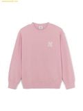  Áo Tay Dài MLB Monogram Vintage Big Luxe Man-to-Man New York Yankees 3AMTM0654-50PKM Hồng 