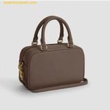  Túi Đeo Chéo Coach CT776 Small Satchel Smooth Leather Dark Stone 