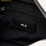 Túi Đeo Vai MLB Varsity Jacquard Square Shoulder Bag LA Dodgers - Trắng Kem 3ABQL014N-07CRM 