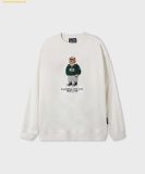  Áo Sweat WHOAU Steve Patch Sweatshirt WHMWF3922U Trắng 