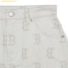  Chân Váy Denim MLB Women's Classic Monogram Jacquard Denim Skirt BOS (Cream) 3FDSM0133-43CRS 