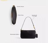  Túi Đeo Vai Coach Plaza Bag CCC41 - Màu Đen 