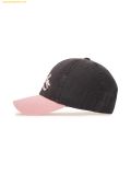  Mũ Lưỡi Trai MLB Varsity Vintage Cursive Colorblock Unstructured Ball Cap BOS (Charcoal Grey) 3ACPVL74N-43CGS 