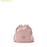  Túi Đeo Chéo MLB Drawstring Mini Bucket Bag Monogram Series New York Yankees 7ACRMD65N-50PKM Hồng 