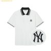 Áo Polo MLB Basic Colorblock Comfortable Fit T-Shirt NY (Ivory) 3APQB0243-50IVS