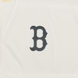  Áo Khoác Phao Ghile MLB Mega Logo Heavyweight Padded Vest BOS (Cream) 3ADVB0146-43CRS 