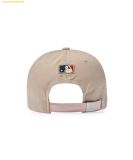  Mũ Lưỡi Trai MLB Q-Fit Color Block Unstructured Ball Cap NY (Mg.Sand) 3ACPB666N-50SAM 