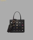  Túi Tote Karl Lagerfeld Paris Maybelle Satchel With Pins L4JDK8BJ Đen 