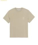  Áo Phông MLB Basic Small Logo Semi-Oversized Short Sleeve T-shirt Boston Red Sox Sand 3ATSB8063-43SAS 