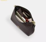  Túi Xách Coach Laurel Shoulder Bag In Signature Canvas CV975 Đen Logo 