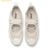  Giày Bệt Nữ Jeep Outdoor Shoes Grey PX241WAS932 W0014 - Gray 