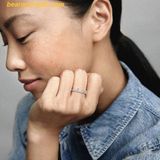  Nhẫn PANDORA White Sparkling Crown Ring silver 