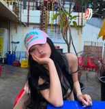  Mũ Lưỡi Trai MLB Varsity Lettering Mesh Cap LA Pink 3AMCV0143-07PKM 