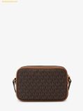  Túi Đeo Chéo MICHAEL KORS JET SET TRAVEL Camera Crossbody Small Signature Brown 35R6GTVC5B200 
