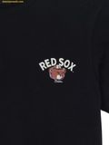  Áo Phông MLB Oversized short-sleeve T-shirt featuring Mega Bear back graphic Boston Red Sox Black 3ATSE0263-43BKS 