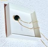 Dây Chuyền Swarovski Bella V pendant Round cut, Green, 18K gold finish 5735387 