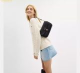  Túi Đeo Vai Coach Hadley Shoulder Bag Black CY683 