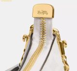  Túi Đeo Vai Coach Teri Shoulder Bag In Signature Canvas White CV933 