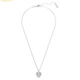  Dây Chuyền, Vòng Cổ Swarovski Idyllia pendant Heart, White, Rhodium plated 5684386 