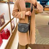  Túi Đeo Chéo Coach Morgan Saddle Bag Black CG470 Đen 