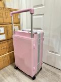  Vali Kéo FILA Ribbed Hard Shell Luggage 24 Inch Pink 