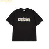  Áo Phông ADLV Chill Guy Photo 4 Cut Short Sleeve T-Shirt Đen 