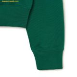 Áo Sweat MLB Women's Varsity Crop Man-to-Man LA (Green) 3FMTV0234-07GNS 