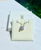  Dây Chuyền Swarovski Idyllia pendant Mixed cuts, Heart with arrow, White, Mixed metal finish 5737291 