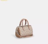  Túi Trống Đeo Chéo Coach Mini Rowan Crossbody Bag Sand Taupe Multi CW330 