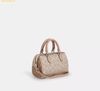  Túi Trống Đeo Chéo Coach Mini Rowan Crossbody Bag Sand Taupe Multi CW330 