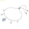  Vòng Tay, Lắc Tay Swarovski Magic bracelet Snowflake, Blue, Rhodium plated 5734244 