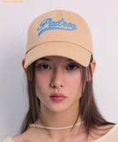  Mũ Lưỡi Trai MLB Culsive Lettering Unstructured Ball Cap SD (L.Beige) 3ACPVL34N-13BGL 