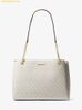 Túi Tote Michael Kors Soho Medium Signature Logo Tote Bag Vanila