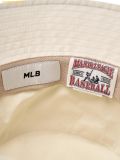  Mũ Bucket MLB Classic Monogram Tonton 3D Embossed Jacquard Bucket Hat BOS (D.Cream) 3AHTM014N-43CRD 