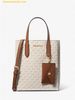 Túi Tote Michael Kors Vincent Extra-Small Logo Crossbody Bag With Card Case 35F4G2VC0B Trắng Logo