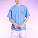  Áo Phông MLB Checkerboard Clipping Logo Overfit Short Sleeve T-Shirt LA L. Cobalt Blue 3ATSO0233-07CBL 