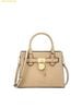 Túi Xách Michael Kors Hamilton Extra-Small Satchel Leather Crossbody Bag Camel 35H3GHMC0L