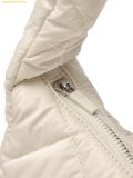  Túi Đeo Vai MLB Curved Padded Hobo Bag BOS (D.Cream) 3ABQL064N-43CRD 