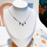  Dây Chuyền Swarovski Symbolica pendant Clover, Green, Mixed metal finish 5535554 