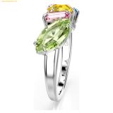  Nhẫn Swarovski Gema ring Mixed cuts, Multicolored, Rhodium plated 5708940 