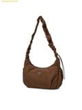  Túi Đeo Chéo MLB Basic Athleisure Hobo Bag Boston Red Sox Neon Brown 3ABQA015N-43BRN 