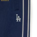  Quần Dài Ống Suông MLB Basic Athleisure Jersey Wide Pants LA (Navy) 3APTB0934-07NYS 