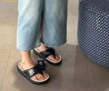  Dép MLB Base Flip Flops New York Yankees Black 3ALPBFL43-50BKS 