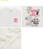  Áo Phông ADLV Alien Universe Short Sleeve T-Shirt Trắng 