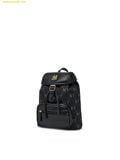  Balo MLB Monogram JQD Mini Backpack New York Yankees Black 7ABKM066N-50BKS 