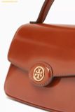  Túi Đeo Chéo Tory Burch Robinson Spazzolato Convertible Shoulder Bag Dark Sienna 