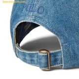  Mũ Lưỡi Trai Polo Ralph Lauren ball cap denim 
