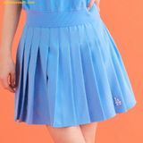  Chân Váy Xếp Ly MLB Women's Basic Small Logo Pleated Skirt LA (Sky blue) 3FSKB0133-07SBS 