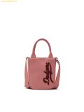  Túi Đeo Chéo MLB Varsity Cursive Denim Mini Crossbody Bag LA (D.Pink) 3ACRS104N-07PKD 